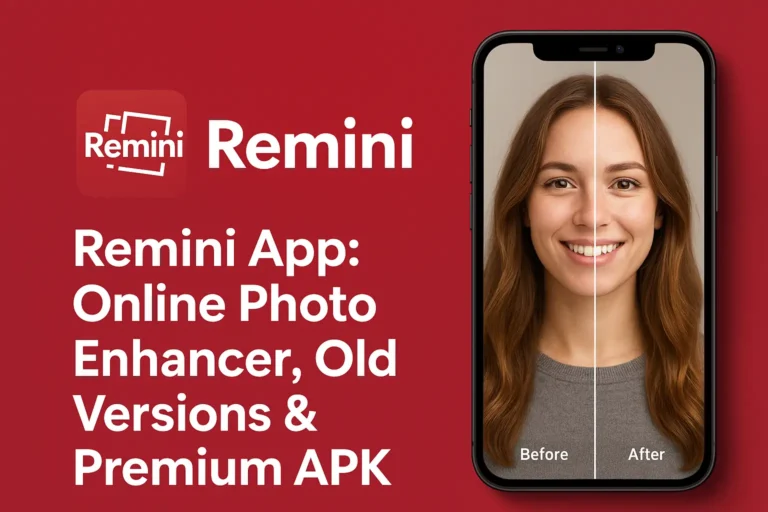 Remini App: Online Photo Enhancer, Old Versions & Premium APK